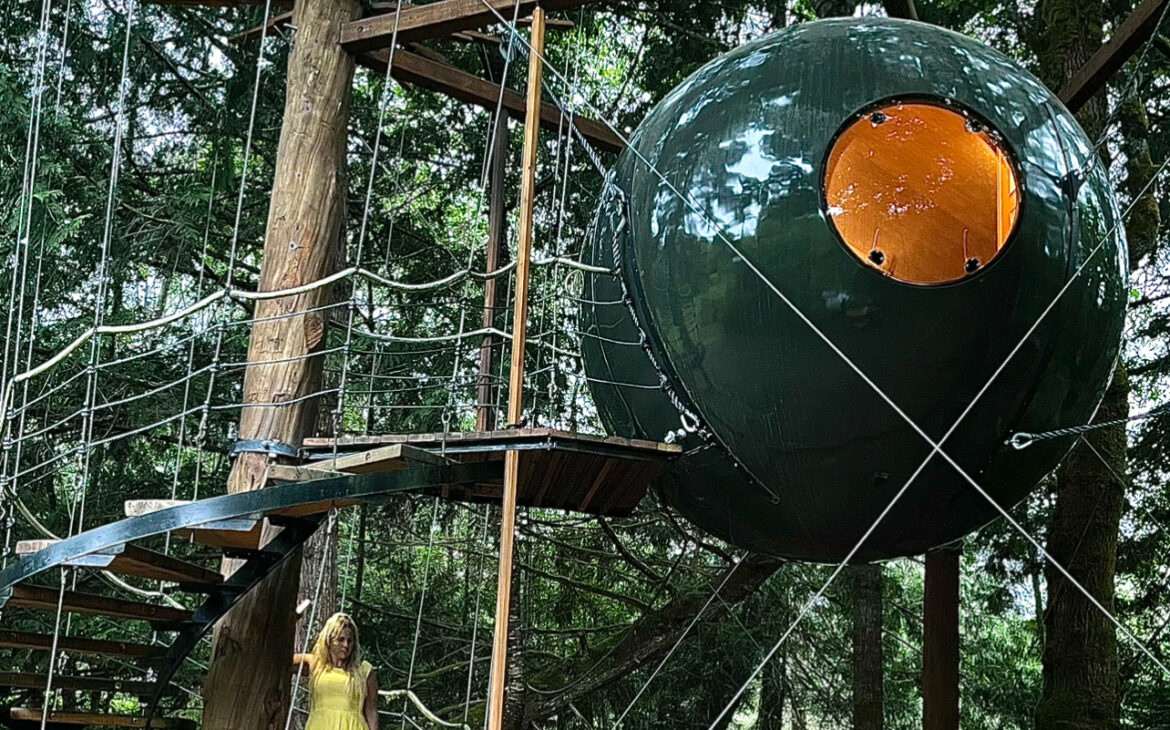 Sphere Tree Spherical Treehouses are coming to Ontario at ReLive Retreat * - Jenz ...